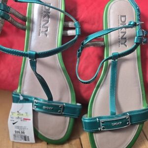 DKNY Teal Women's Sandals